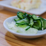 宝来家 - "鹹菜（つけもの）"、胡瓜（そばうり）