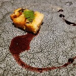 ラグナヴェール プレミア レストラン - 鰻　玄米　木の芽　山椒