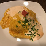 オムライス専門店 エグロン - 明太マヨネーズソースのオムライス(オープン)