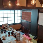 米澤牛DINING べこや - 内観はこんな感じ。ここで食べました。