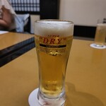 長岡 甲羅本店 - 生ビール