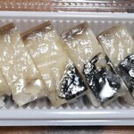 小僧寿し - バッテラ(6貫/350円)