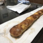 粉とクリーム - 先端に着目する。