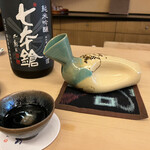 山玄茶 - 七本槍 吟吹雪 純米吟醸(滋賀) 湖北地域で長く愛されている大好きな酒蔵さん。ずっしりとしたフルボディの辛口がどんなお料理にも合います♡