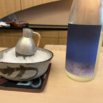 山玄茶 - 濃紺のグラデーションのラベルが美しい！蒼空(京都)の夏酒。