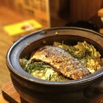 Specialty! Grilled mackerel rice