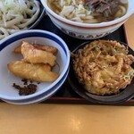 道の駅 富士吉田 軽食コーナー  - かき揚げ