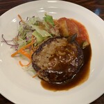 ガスト - 日替わりランチ ハンバーグドミソース&チキングリル野菜トマトソース