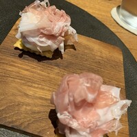 cenci - 生ハムとチーズ