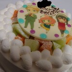 ラ・ブランシュ - メロンのショートケーキ7号サイズキャラクタープレート(スパイファミリー)