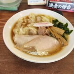 良温 - ワンタン麺(太麺)