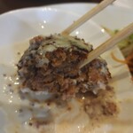 フライパン - ハンバーグ断面