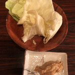 けむり屋 牛ぉ～鳥こう - お通し