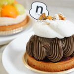 nino - 【2022.08】ほうじ茶とカシスオレンジのタルト(税抜580円)
