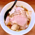 純手打ち だるま - チャーシューめん、大盛り。¥1,150。