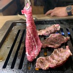 和牛焼肉大衆酒場 ホルモン博多春吉のじゃん横 - 天肉
