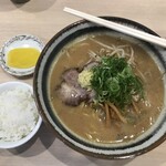 札幌麺屋 美椿 - 220804木　北海道　札幌麺屋 美椿　味噌、小ライス