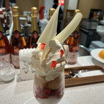 アトリエ コータ - 桃パフェ