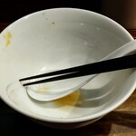 櫻井中華そば店 - 完飲完食 ♪