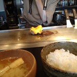 ワンダーバーグ - トッピングのチーズをバナーで…美味しそう