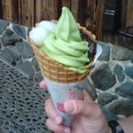 中村藤吉本店 宇治本店 - 抹茶ソフトクリーム