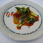 エルミタージュ ドゥ タムラ - 本日の肉料理　ほろほろ鳥のステーキ