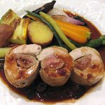 メゾン ドゥ アッシュ - (09/7夜)仏産ホロホロ鶏胸肉のポッシェ