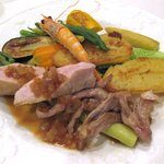 メゾン ドゥ アッシュ - (09/7夜)秋田産兎背肉のロースト