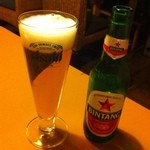 メラプティ カフェ - ビンタンビール（700円）
