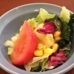 Hanasakiyama - ランチのサラダ