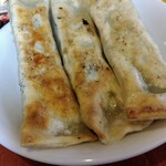 らーめん おっぺしゃん - 「熊本(棒)ギョーザ」♬こちらも熱々で提供(^^)v