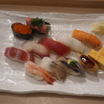 Sushi Kiyoseya - 上ランチ握り