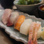 Sushi Kiyoseya - 寿司セットの握り