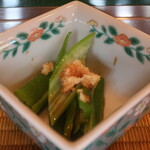 寿司幸福 - オクラの刺身