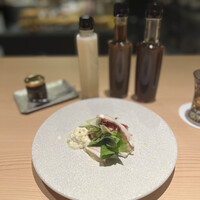 蓬左茶寮 - ヨークシャーのロースト、ミルク湯葉