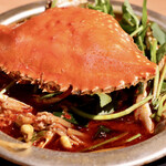 焼肉 グルマンズいとう - 渡り蟹のまるごとスープ