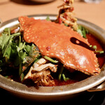 焼肉 グルマンズいとう - 渡り蟹のまるごとスープ