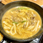 うどん料理 千 - カレーうどん（温 840円）