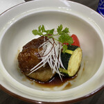 料亭旅館 竹千代 - 替わり鉢 黒豚の治部煮