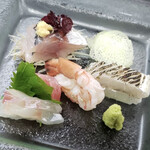 料亭旅館 竹千代 - 御造里 本日の鮮魚