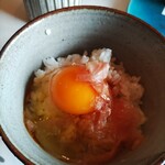 味 らく田 - 卵かけご飯