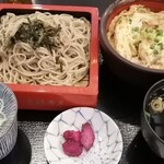 Shibadaimon Sarashina Nunoya - カツ丼　ざる蕎麦セット