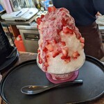 御くじ餅本舗 - チビの頼んだ、生いちご(800円)