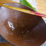 てんtoてん - 木灰すば（６３０円）　食欲ゼロだったのに完食です！