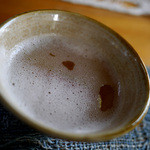 てんtoてん - ぶくぶくー茶（５２５円）　泡が消えると・・。