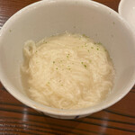 勢麟 - 甘鯛の出汁　大和芋のすり流し　そうめん