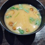 野方餃子 - なめこ汁