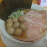 手もみ中華そば 髙はし - 特中華 ウズラ追加で