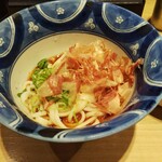 手延べうどん 水山 - ぶっかけうどん