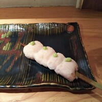鳥恵 上野広小路店 - ササミ 塩。これはけっこう良かった。